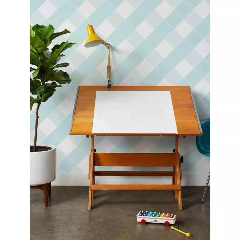 ‘Diamonds Large’ Wallpaper by Fisher-Price – Pool