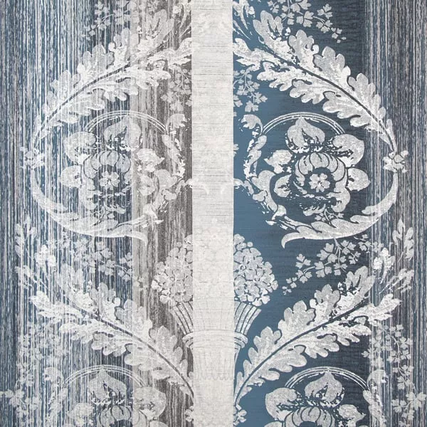 Galerie Wallcoverings Adonea Damask Galerie WallcoveringsBlue - 64300