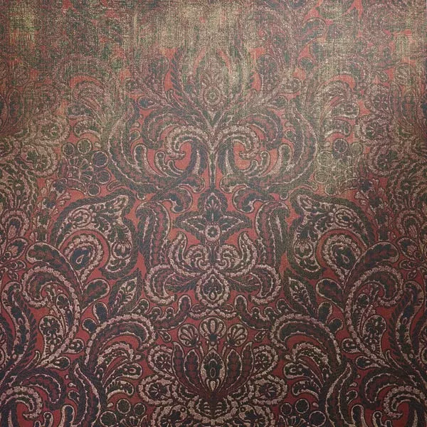 Galerie Wallcoverings Adonea Damask Galerie WallcoveringsRed - 81199