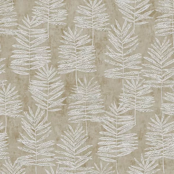 Galerie Wallcoverings Zen Tumbling Leaf Galerie WallcoveringsSilver, Grey - DWP0365-05
