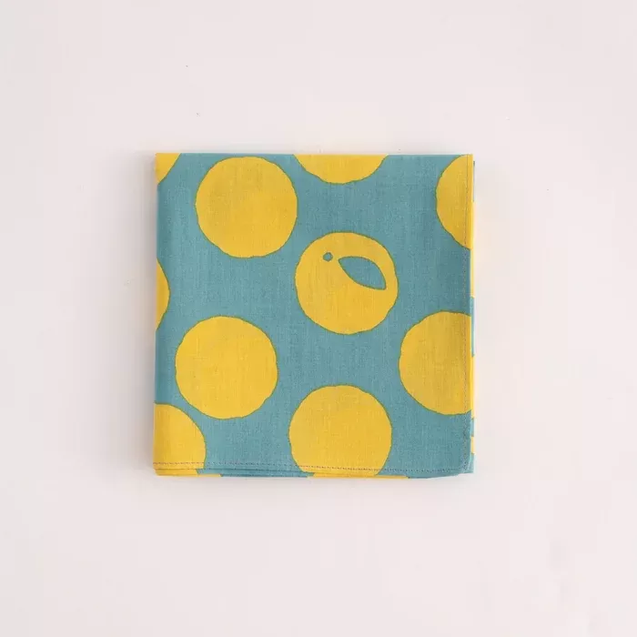 [Kokka Lifestyle] Cotton Mini Furoshiki – Yuzu