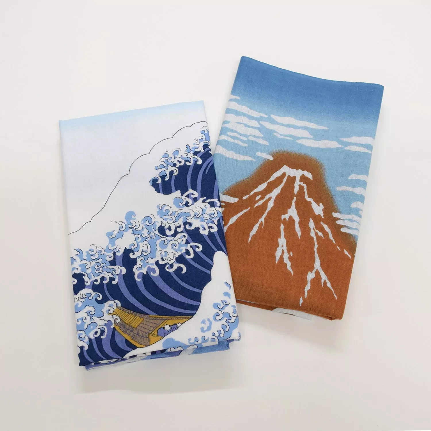 [Kokka Lifestyle] Hokusai Ukiyoe Tenugui