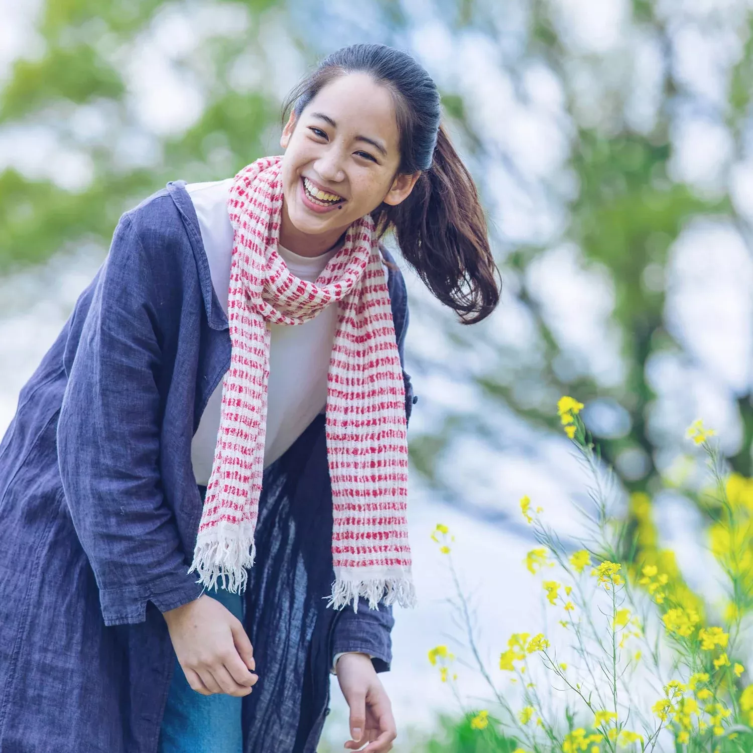 [Kokka Lifestyle] Imabari Muffler Towel Stripe