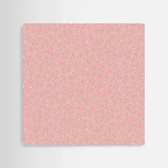 [Kokka Lifestyle] Lightweigt Cotton Furoshiki – Plum Flower