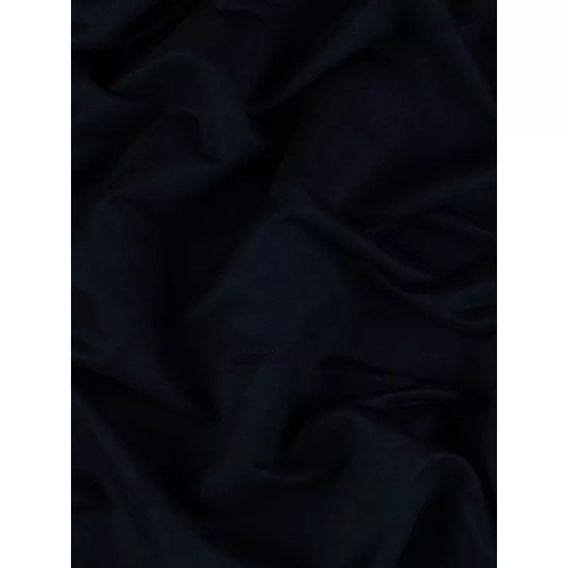 Navy Ink – Silky Faux Suede