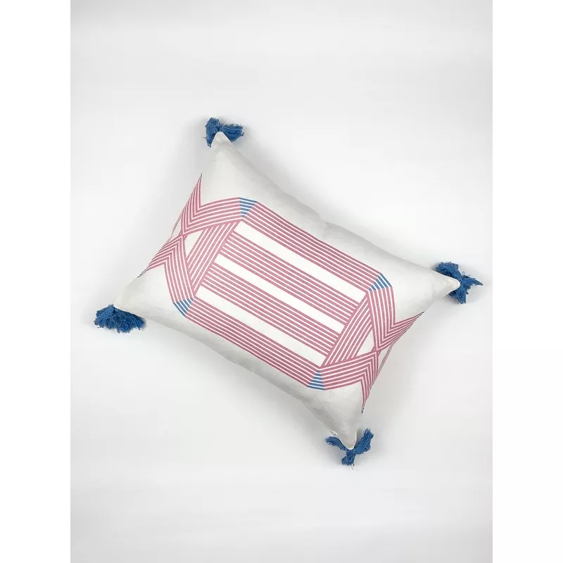 ‘Roman Holiday Key’ Lumbar Pillow by Barbie – Lip Gloss