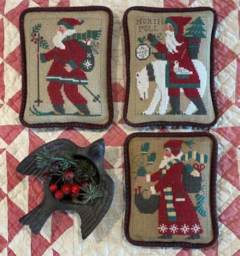 Santas Revisited X (2007, 2010, 2017) by The Prairie Schooler