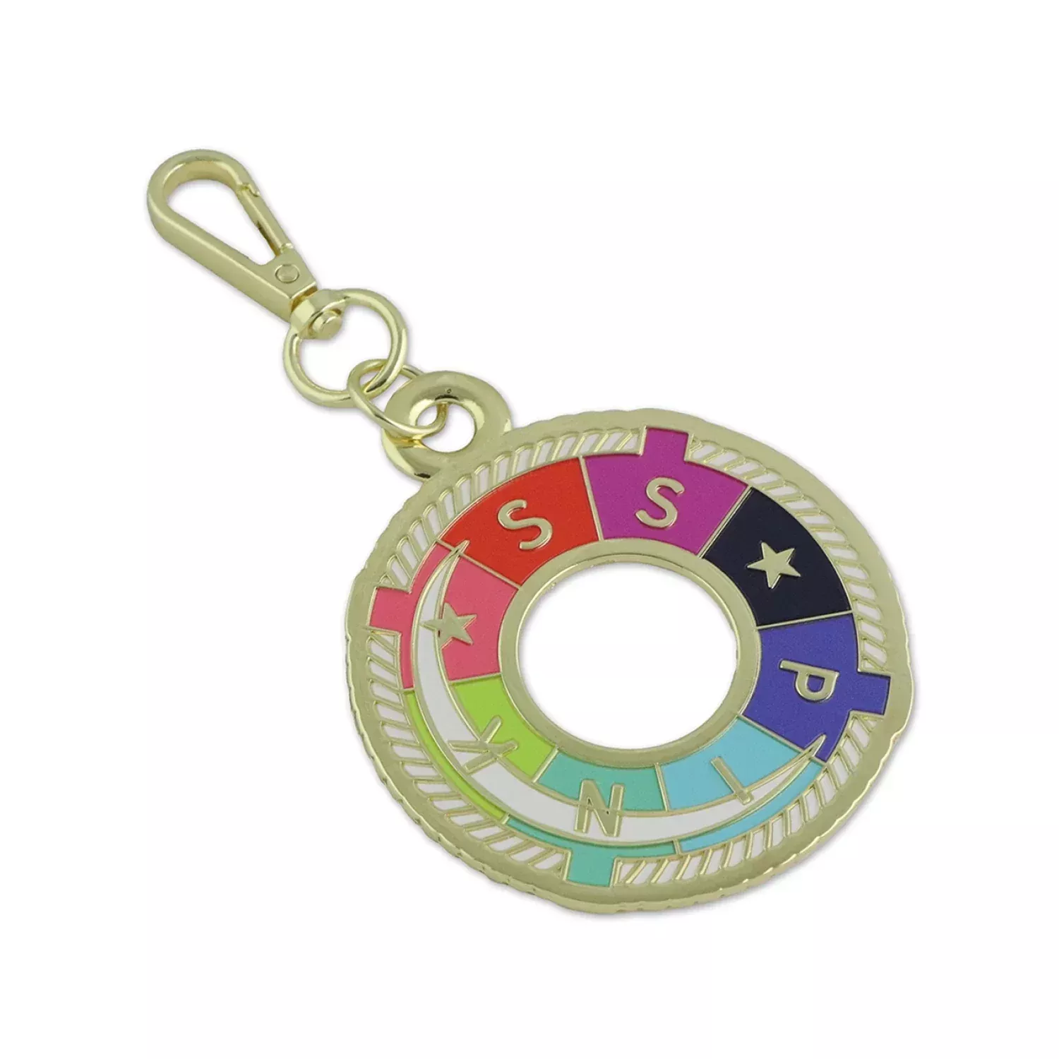 “SS Pink” Life Preserver Charm - Tula Pink