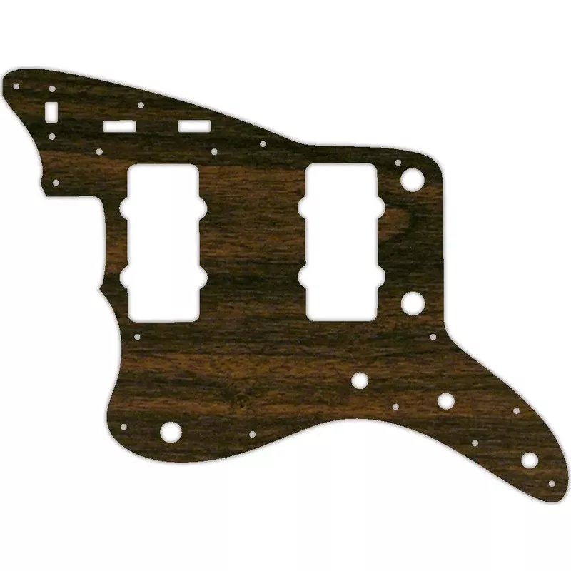 WD Custom Pickguard For Left Hand Fender Original USA Or USA Reissue Jazzmaster #40 Simulated Rosewood